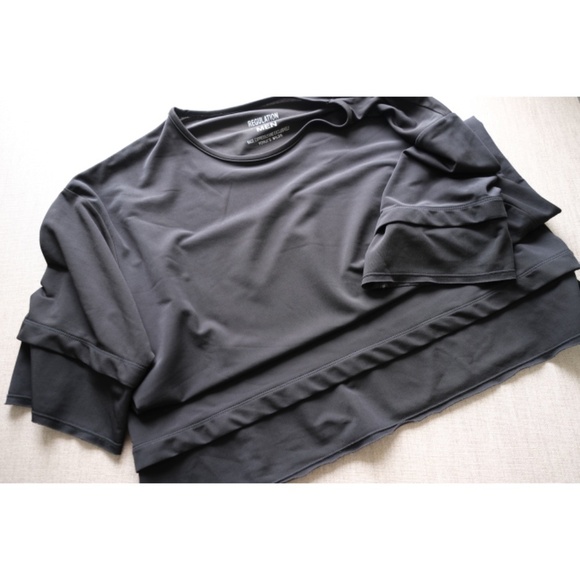 Yohji Yamamoto - AW18 Poly Double Layer Cut & Sewn Shirt - Picture 3 of 14